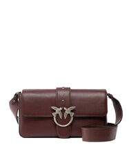 PINKO LOVE ONE CLASSIC SLOUCHY Sac &agrave; bandouli&egrave;re en cuir - Sacs pour Femme