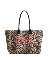 LIUJO PLENTIA sac &agrave; bandouli&egrave;re pour courses animalier - Sacs pour Femme - 1