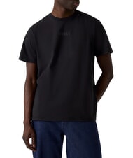 GUESS BASIC 4G MIST T-shirt en coton noir de jais multi - T-shirt - 1