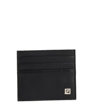 GAUD&Igrave; ACE porte-cartes en cuir NOIR - Portefeuilles Homme - 1