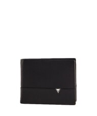 GAUD&Igrave; CALVIN Portefeuille vertical en cuir NOIR - Portefeuilles Homme - 1