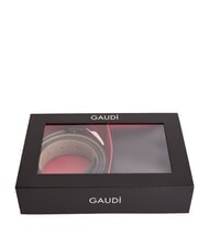 GAUD&Igrave; GIFT BOX trousse de ceinture et de portefeuille black/sand - Ceintures - 1