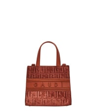 GAUD&Igrave; ADA VELUR S Petit sac avec empi&egrave;cements en velours orange - Sacs pour Femme - 1