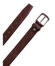 GAUD&Igrave; SANTA CROCE ceinture en cuir imprim&eacute; et arrondi - Ceintures