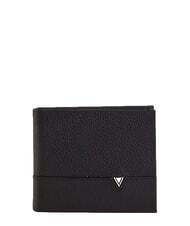 GAUD&Igrave; CALVIN Portefeuille avec porte-monnaie, en cuir NOIR - Portefeuilles Homme - 1