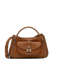 GUESS JESSA Sac &agrave; main avec bandouli&egrave;re sac fourre-tout albury caramel - Sacs pour Femme - 1