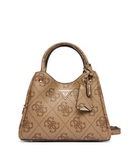 GUESS MERIDIAN 2 Sac &agrave; main avec bandouli&egrave;re LOGO DE LAIT - Sacs pour Femme - 1