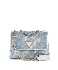 GUESS GIULLY 2 DENIM Sac bandouli&egrave;re / sac port&eacute; travers denim m&eacute;tallis&eacute; - Sacs pour Femme - 1