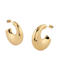 GUESS BERBERA Boucles d'oreilles, mod&egrave;le arrondi ultra-l&eacute;ger or jaune - Boucles d'oreilles - 1