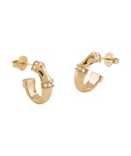 GUESS BAMBOO Boucles d'oreilles cr&eacute;oles en or jaune or jaune - Boucles d'oreilles - 1