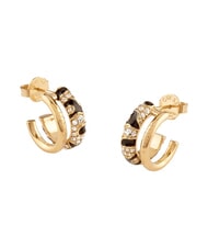 GUESS FABULOUS ME Boucles d'oreilles avec gravure Guess or jaune/noir - Boucles d'oreilles - 1
