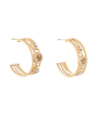GUESS 4G LIGHT Boucles d'oreilles en or jaune, motif 4G or jaune - Boucles d'oreilles - 1