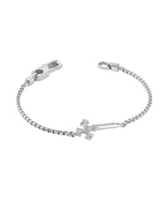 GUESS SOUTH ALAMEDA Bracelet en argent, motif dor&eacute; St - Bracelets - 1