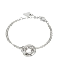GUESS PERFECT Bracelet avec breloques circulaires entrelac&eacute;es - Bracelets