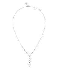GUESS WONDERLIGHTS Collier en argent, multi-breloques avec cristaux ARGENT - Colliers - 1