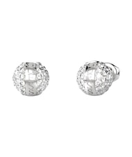 GUESS CALYPSO Boucles d'oreilles argent&eacute;es avec logo ARGENT - Boucles d'oreilles - 1