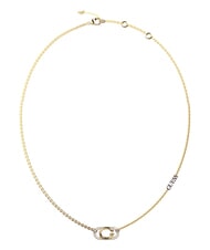 GUESS OH MY G Collier en or jaune, pendentif avec logo or jaune - Colliers - 1