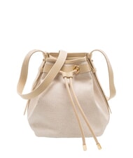 BORBONESE FLIGHT Mini sac bandouli&egrave;re seau sable - Sacs pour Femme - 1