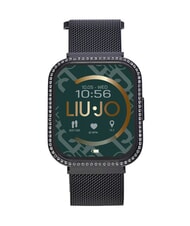 LIUJO VOICE SLIM LUXURY Montre connect&eacute;e en alliage d'aluminium finition or noir - Montres - 1