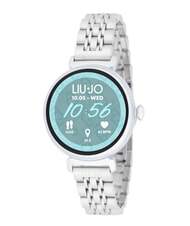 LIUJO GLAM Montre connect&eacute;e avec bo&icirc;tier en alliage de zinc et acier argent - Montres - 1