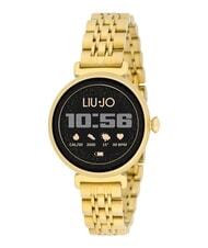 LIUJO GLAM Montre connect&eacute;e avec bo&icirc;tier en alliage de zinc et acier or - Montres - 1