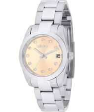 LIUJO JUNIPER Montre &agrave; 3 aiguilles avec mouvement Miyota cal.2315 argent - Montres - 1