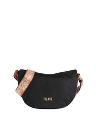 ALVIERO MARTINI PRIMA CLASSE BREEZE NYLON Sac bandouli&egrave;re en forme de croissant Noir - Sacs pour Femme - 1