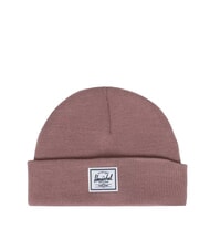 HERSCHEL ELMER Casquette &agrave; logo rose cendr&eacute;e - Bonnets - 1
