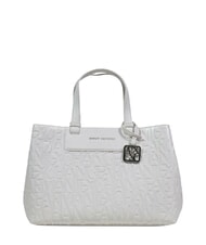 ARMANI EXCHANGE LIZ  Sac &agrave; main avec bandouli&egrave;re blanc cass&eacute; - Sacs pour Femme - 1