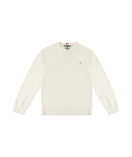 TOMMY HILFIGER 1985 CREW Sweat-shirt en coton m&eacute;lang&eacute; - Pulls pour hommes