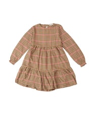 TOMMY HILFIGER TH KIDS Robe de fille Motif berger/beige magenta - Robes pour petites filles - 1