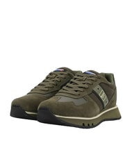 BLAUER TOKYO Baskets VERT MILITAIRE - Chaussures Homme - 1