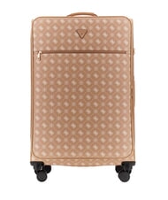 GUESS SILIA 28 Chariot semi-rigide de taille moyenne logo des biscuits - Valises Semi-rigides - 1