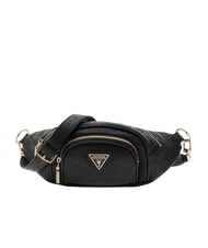 GUESS WILDER Sac banane avec poche avant NOIR - Sacs banane - 1