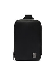CALVIN KLEIN HARDWARE EMBLEM sac bandouli&egrave;re sur noir - Sacs en Bandouli&egrave;res pour Homme - 1