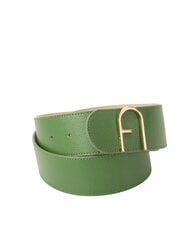 FURLA CAMPIONARIO - FLOW ceinture en cuir lierre+ballerine i - Ceintures - 1