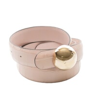 FURLA CAMPIONARIO - SFERA  Ceinture en cuir pour femme corolle - Ceintures - 1