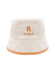 FURLA CAMPIONARIO - VARSITY  Chapeau de p&ecirc;cheur naturel+brandy - Bonnets - 1