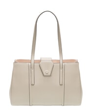 FURLA RIVA Sac bandouli&egrave;re en cuir CR&Egrave;ME - Sacs pour Femme - 1