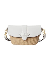 RALPH LAUREN LYNDEN Mini sac, avec bandouli&egrave;re r&eacute;glable naturel/blanc - Sacs pour Femme - 1