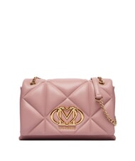 LOVE MOSCHINO EMBOSSED Sac bandouli&egrave;re / sac port&eacute; travers Rose - Sacs pour Femme - 1