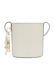 FURLA ROXIE Sac seau bandouli&egrave;re en cuir Ares CR&Egrave;ME - Sacs pour Femme - 1