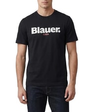 BLAUER ERNST T-shirt en coton &agrave; manches courtes - T-shirt