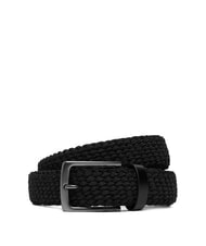 CALVIN KLEIN CASUAL PIN BUCKLE Ceinture noir / gris anthracite mat - Ceintures - 1