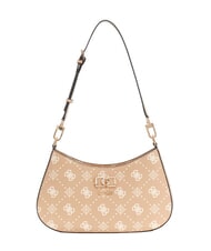 GUESS EMELIE LOGO sac bandouli&egrave;re logo vanille - Sacs pour Femme - 1