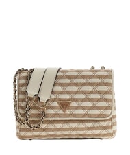 GUESS GIULLY 2 sac bandouli&egrave;re taupe / Multi - Sacs pour Femme - 1