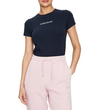 GUESS JEANS SLIM LOGO T-shirt extensible coupe slim - T-shirt