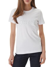 GUESS 3D SCRIPT T-shirt en coton - T-shirt