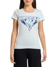 GUESS FEATHER TRIANGLE  ciel haut - T-shirt - 1