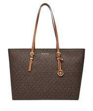 MICHAEL KORS QUINN sac cabas bandouli&egrave;re en cuir brn/gland - Sacs pour Femme - 1